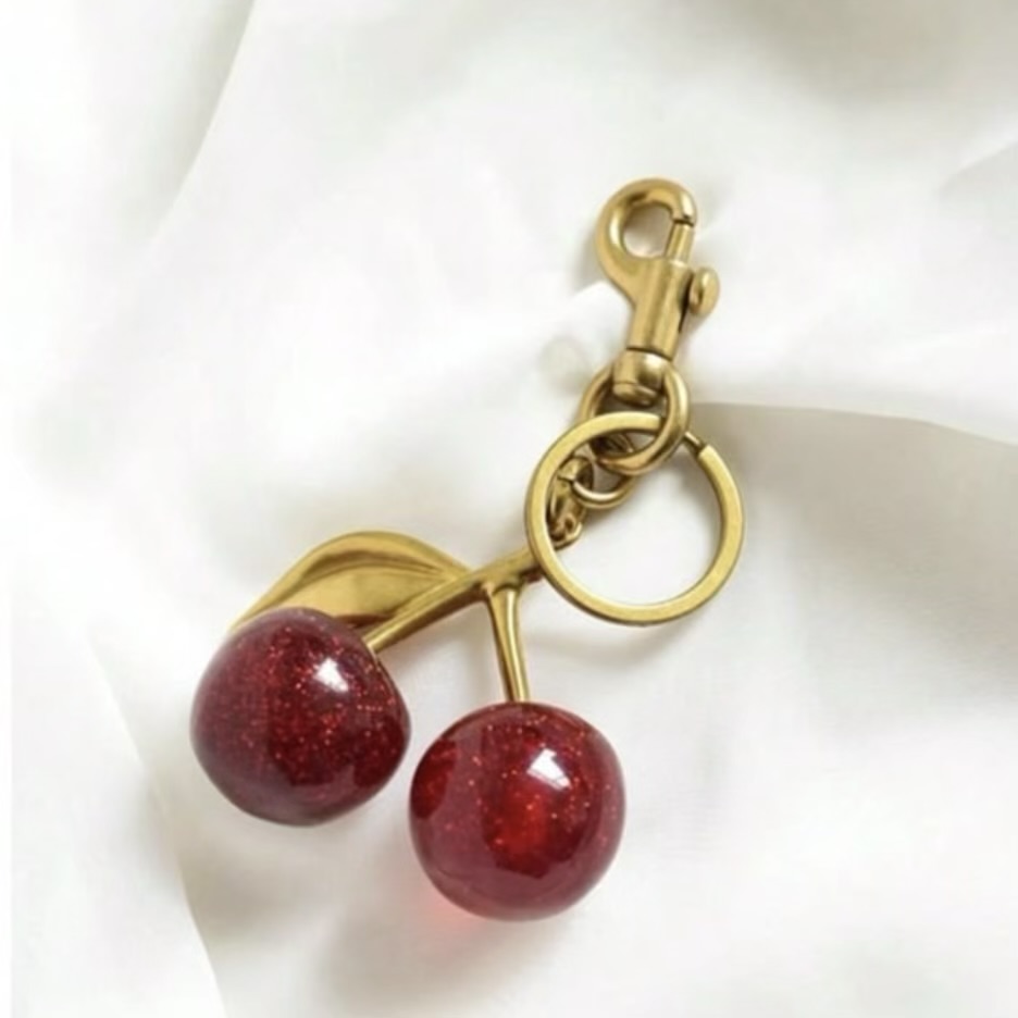 Bag cherry charm